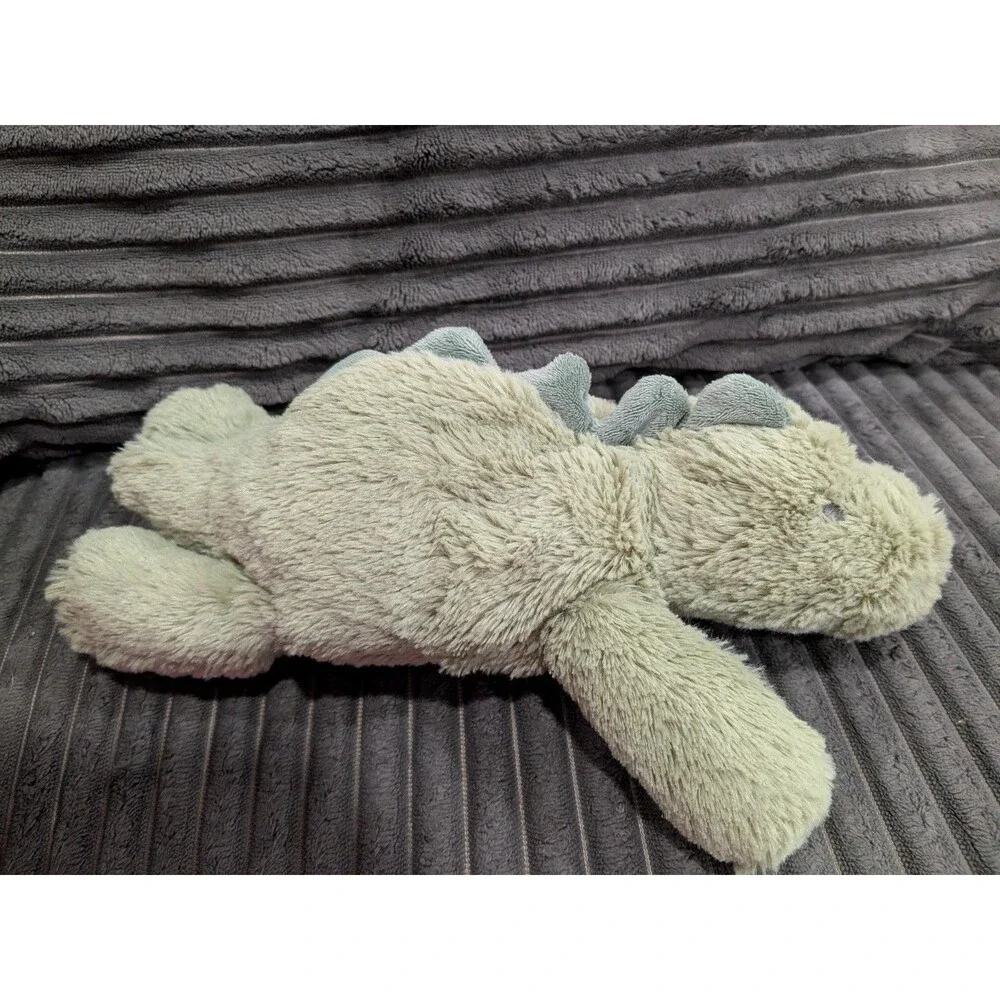 2024 Carters 68477 Green Dinosaur Dino Baby 12” Plush Floppy Stuffed Lovey Soft